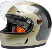 Biltwell Gringo SV Helmet Gloss Grey Brown XL Full Face Each
