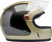 Biltwell Gringo SV Helmet Gloss Grey Brown XL Full Face Each