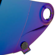 Biltwell Gringo S Helmet Gen 2 Flat Shield Mirror Multi One Size Outer Shield Polycarbonate Each