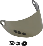 Biltwell Gringo S Helmet Gen 2 Flat Shield Gold Mirror One Size Outer Shield Polycarbonate Each