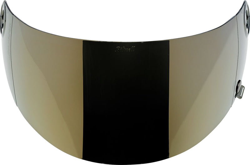Biltwell Gringo S Helmet Gen 2 Flat Shield Gold Mirror One Size Outer Shield Polycarbonate Each
