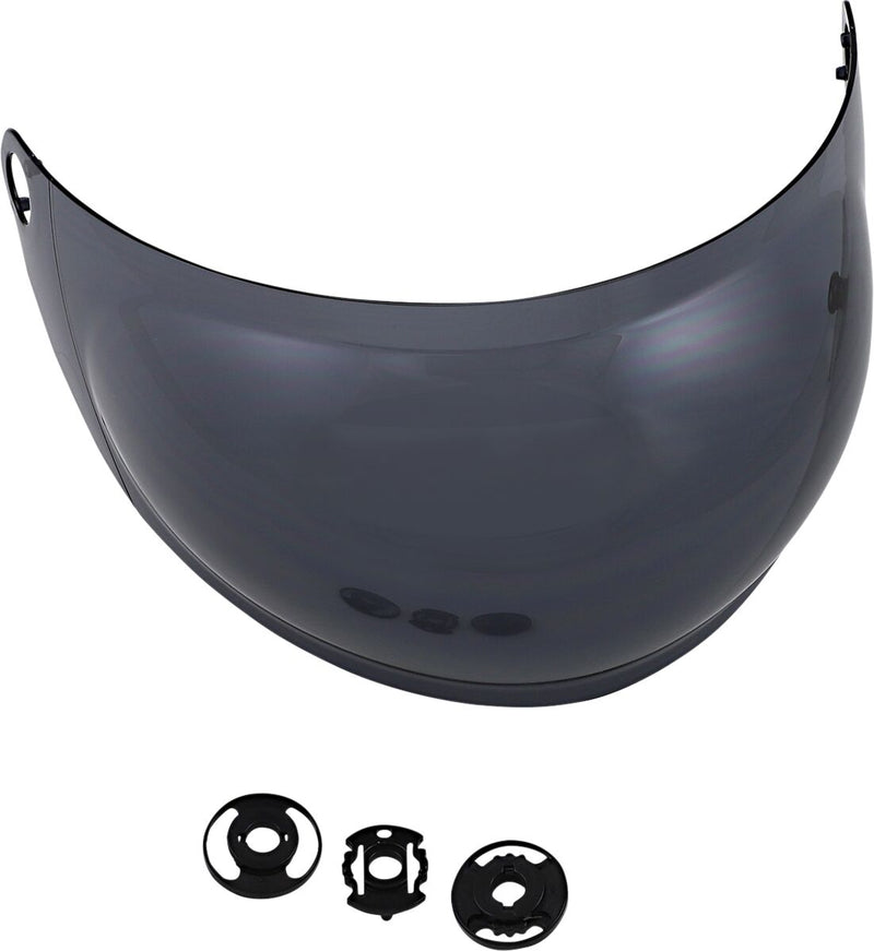 Biltwell Gringo S Helmet Gen 2 Bubble Shield Smoke Grey One Size Outer Shield Polycarbonate Each