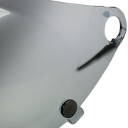 Biltwell Gringo S Helmet Gen 2 Bubble Shield Chrome Mirror Silver One Size Outer Shield Polycarbonate Each