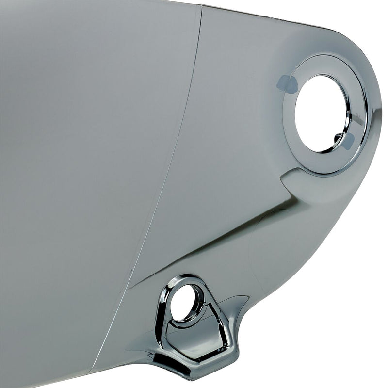 Biltwell Lane Splitter Helmet Gen 2 Shield Mirror Silver One Size Outer Shield Polycarbonate Each