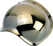 Biltwell Anti-Fog Bubble Shield Gold Mirror Outer Shield Polycarbonate
