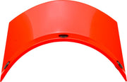 Biltwell 3-Snap Moto Helmet Visor Peak Orange One Size Polycarbonate Each