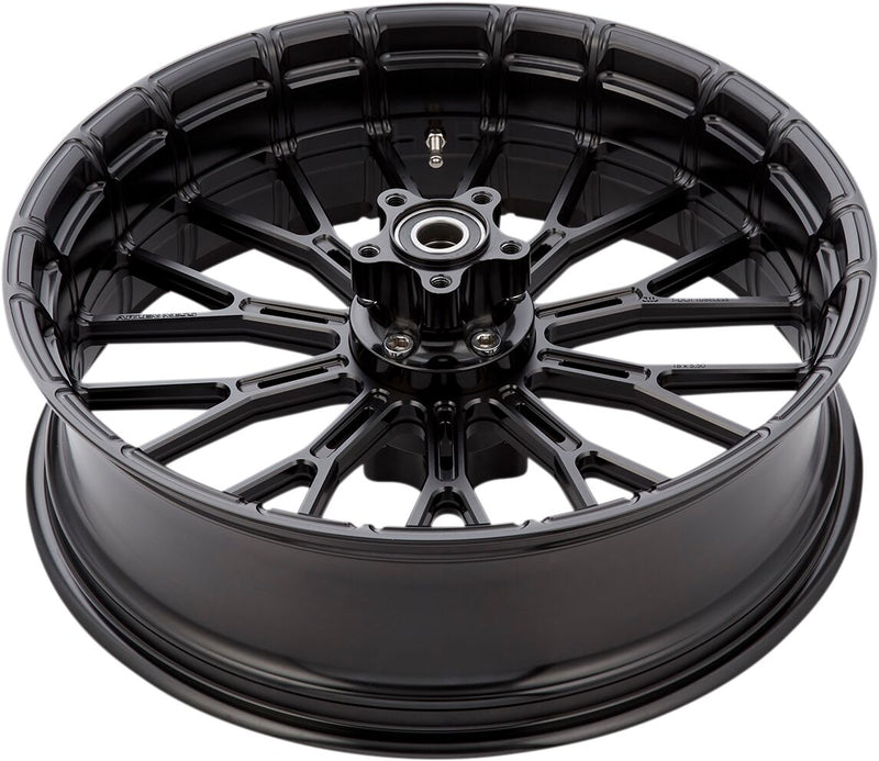 Arlen Ness Black 18 x 5.50 Rear Y-Spoke Rim for Various Harley-Davidson and Indian Motorcycles