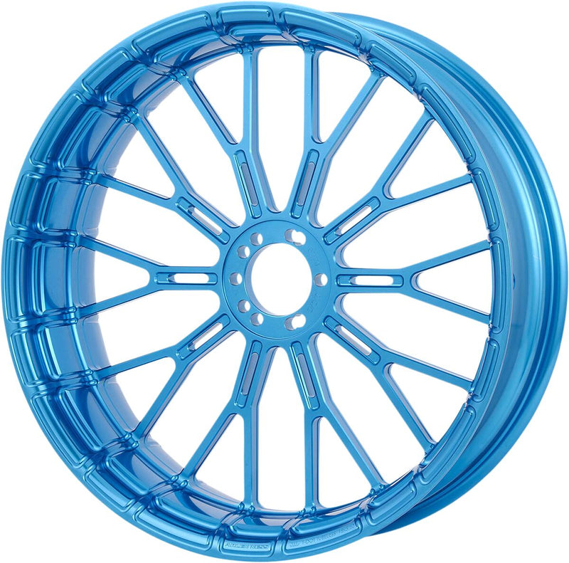 Arlen Ness Blue Rear Forged Billet Y-Spoke 18x5.5 Rim