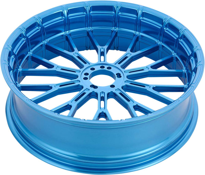 Arlen Ness Blue Rear Forged Billet Y-Spoke 18x5.5 Rim