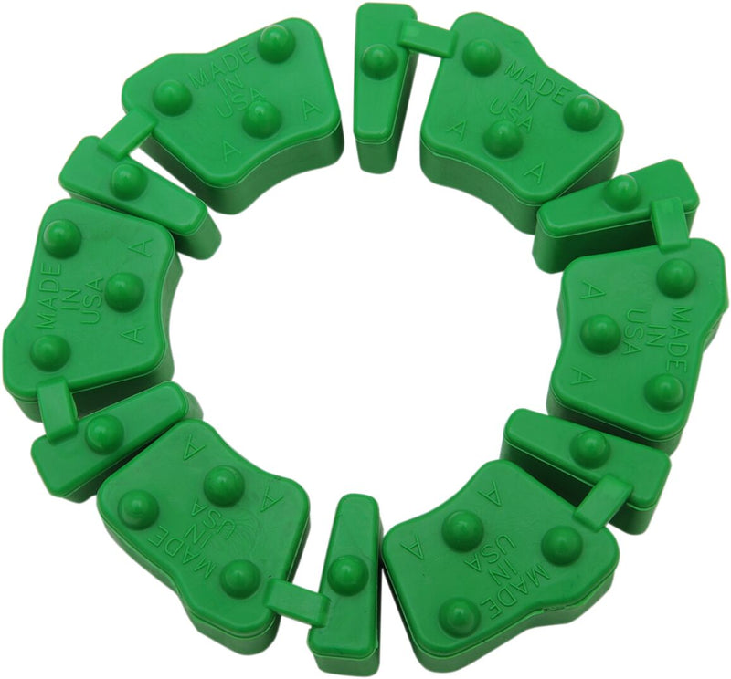 Alloy Art Green 08 Super Cush Replacement Drive Dampener for 2008 Harley-Davidson Touring and 2009-2025 Harley-Davidson Trike Motorcycles