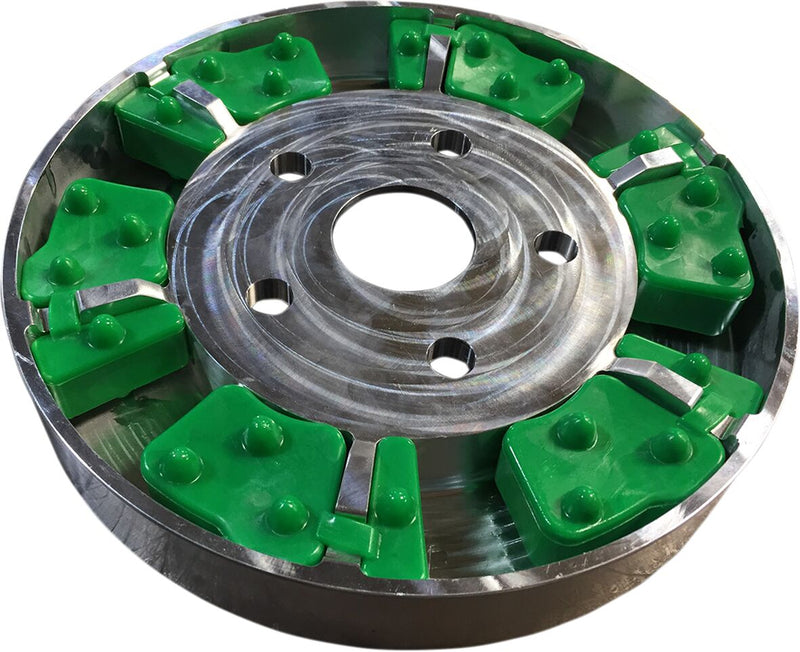 Alloy Art Green 08 Super Cush Replacement Drive Dampener for 2008 Harley-Davidson Touring and 2009-2025 Harley-Davidson Trike Motorcycles