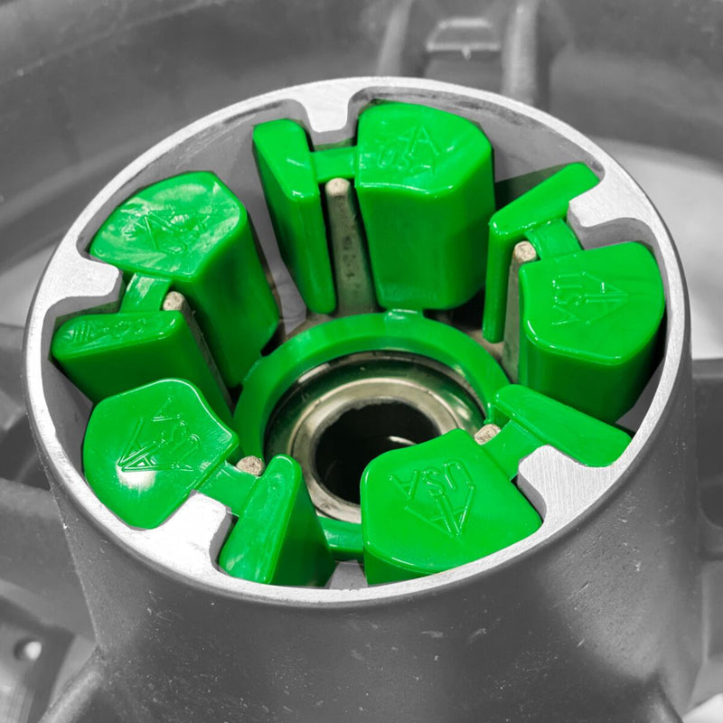 Alloy Art Green Cush Drive Dampener for Various Various Harley-Davidson Motorcycles (See Fitment List)