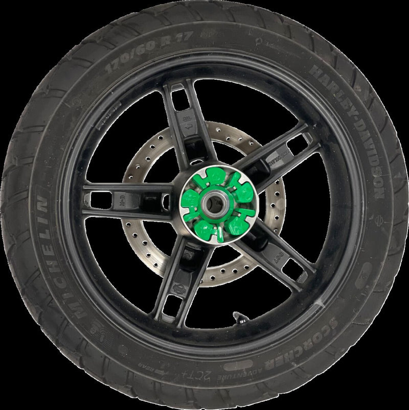 Alloy Art Green Cush Drive Dampener for Various Various Harley-Davidson Motorcycles (See Fitment List)