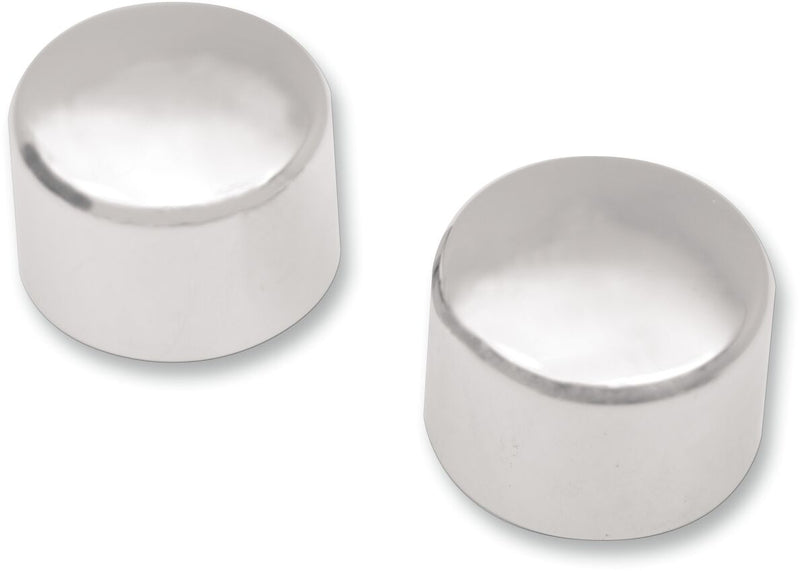 Drag Specialties Chrome Front Axle Caps for 2009-2011,2013-2017 Harley-Davidson Trike and 2006,2008-2025 Harley-Davidson Touring Motorcycles