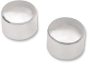 Drag Specialties Chrome Front Axle Caps for 2009-2011,2013-2017 Harley-Davidson Trike and 2006,2008-2025 Harley-Davidson Touring Motorcycles