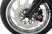 Drag Specialties Chrome Front Axle Caps for 2009-2011,2013-2017 Harley-Davidson Trike and 2006,2008-2025 Harley-Davidson Touring Motorcycles