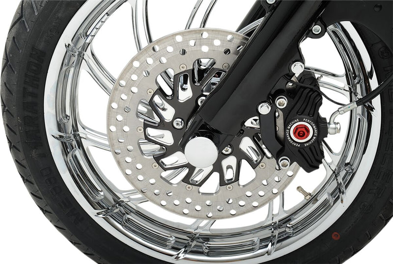Drag Specialties Chrome Front Axle Caps for 2009-2011,2013-2017 Harley-Davidson Trike and 2006,2008-2025 Harley-Davidson Touring Motorcycles