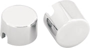 Drag Specialties Axle Caps Fits Harley-Davidson Softail Models 2000-2007