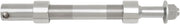 Drag Specialties Chrome Front Axle for 2008-2015 Harley-Davidson Dyna Motorcycles