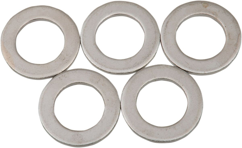 Drag Specialties Chrome Rear Axle Washers for Various Various Harley-Davidson Motorcycles (See Fitment List)