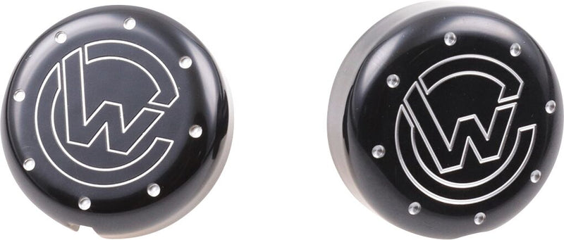 Cult Werk Axle Cover for 2018-2026 Harley-Davidson Black Aluminium Pair
