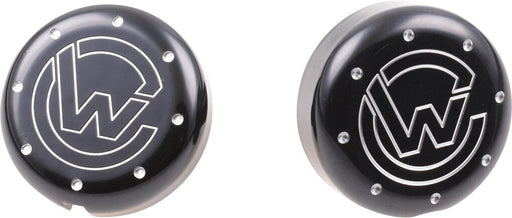 Cult Werk Axle Cover for 2018-2026 Harley-Davidson Black Aluminium Pair