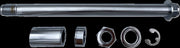 Drag Specialties Rear Axle Kit Fits Harley-Davidson Softail Models 2018-2024