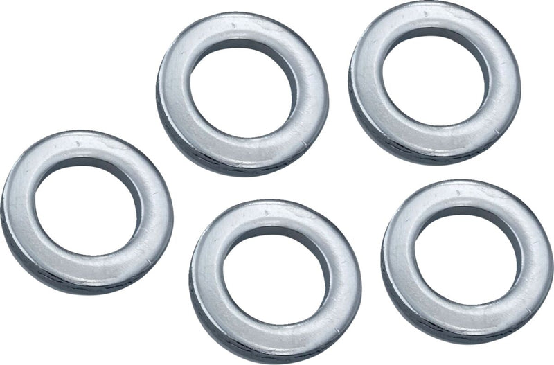 Drag Specialties Chrome Axle Washer Fits Harley-Davidson Dyna, Softail, Sportster Models 2018-2024 #W16-0365-HWW