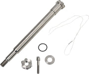 Trask Axle Kit for 2008-2024 Harley-Davidson Silver Front Titanium #TM-2981