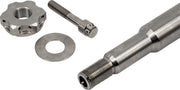 Trask Axle Kit for 2008-2024 Harley-Davidson Silver Front Titanium #TM-2981