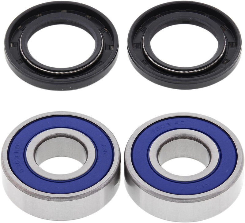 All Balls Front Wheel Bearing and Seal Kit for 2009-2017 Yamaha FZ600R FZ6R and 2011-2013 Yamaha FZ800N Motorcycles