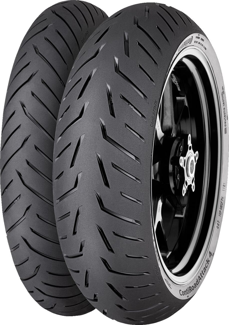 Continental ContiRoadAttack 4 Tyre for 1993-2001 KAWASAKI ZZR 1100 Hyper-Touring Rear 180/55ZR17