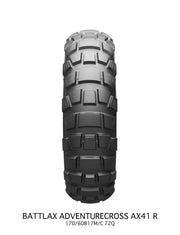 Bridgestone Battlax Adventurecross AX41 Tyre Rear Each