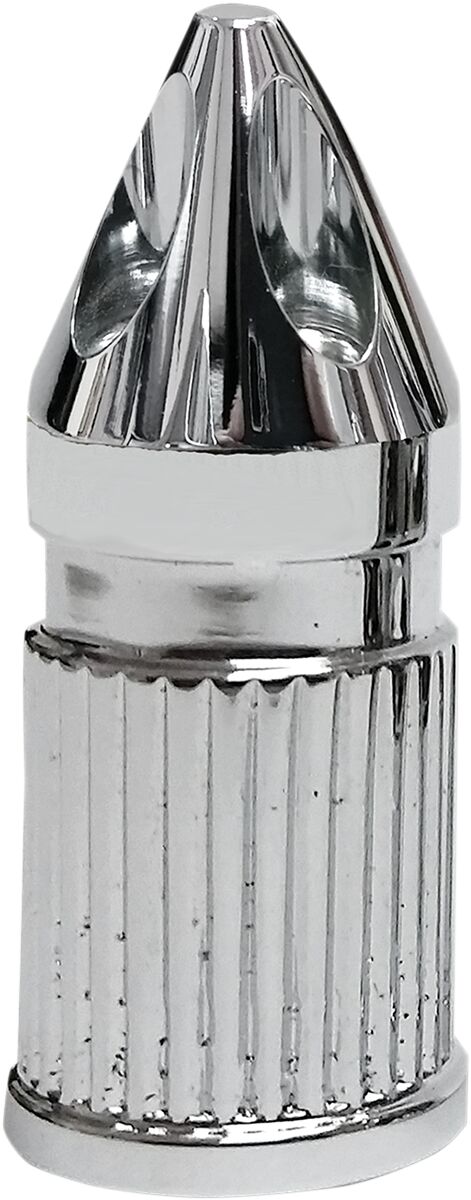 Avon Valve Stem Cap in Chrome Spike Style