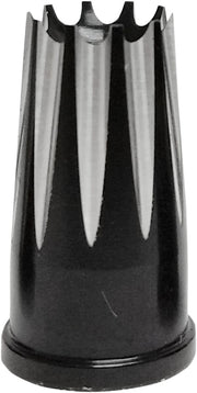 Avon Valve Stem Cap in Black & Chrome Excalibur Style