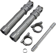 Alloy Art Clear Anodised Lower Front Fork Legs for 2014-2020 Harley-Davidson Touring Motorcycles