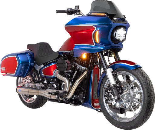 Custom Cycle Engineering 43 mm Inverted Fork Tubes for 2018-2024 Harley-Davidson Black Pair