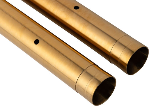 Custom Cycle Engineering Fork Tubes Gold Pair