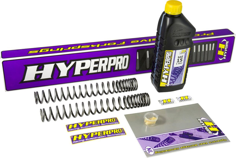 Hyperpro Fork Springs for Harley Davidson for 2009-2013 Harley-Davidson XL 883 N Spring Kit Pair #SP-HD08-SSA008