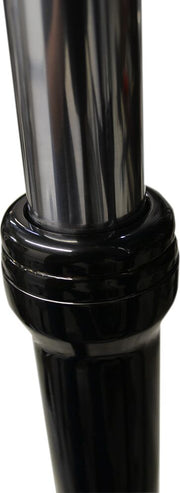 LA Choppers Fork Dust Covers In Gloss Black Powdercoat For 87-94 FXR, 91-05 FXDL (Except 00-05 FXDX, FXDXT), 87-16 XL (Except