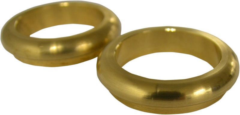 LA Choppers Fork Dust Covers In Brass For 06-15 FXD, FXDWG