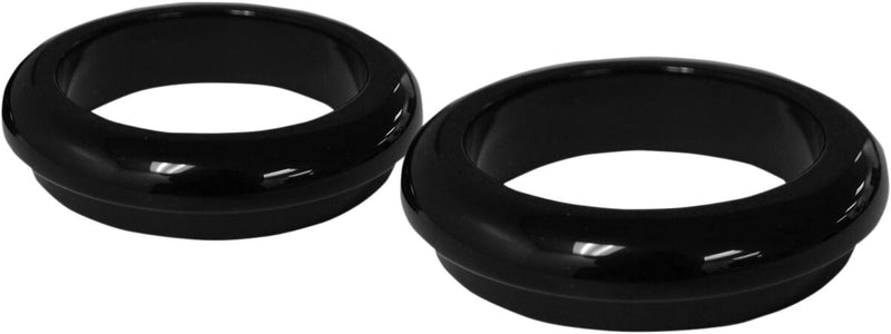 LA Choppers Fork Dust Covers In Gloss Black Powdercoat For 06-15 FXD, FXDWG