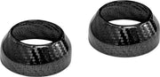 Saddlemen Fork Cover for 1986-2022 Harley-Davidson Black Gloss Carbon Fibre Pair #CF-8-0006