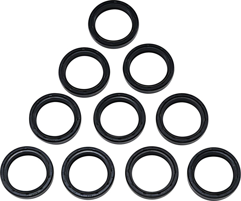 Drag Specialties Fork Seals/Dust Seals 10-Pack Fits Harley-Davidson Dyna, Softail, Touring Models 1985-2017