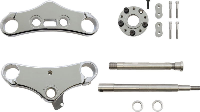 49 mm Wide Glide Triple Tree Conversion Kit Dyna