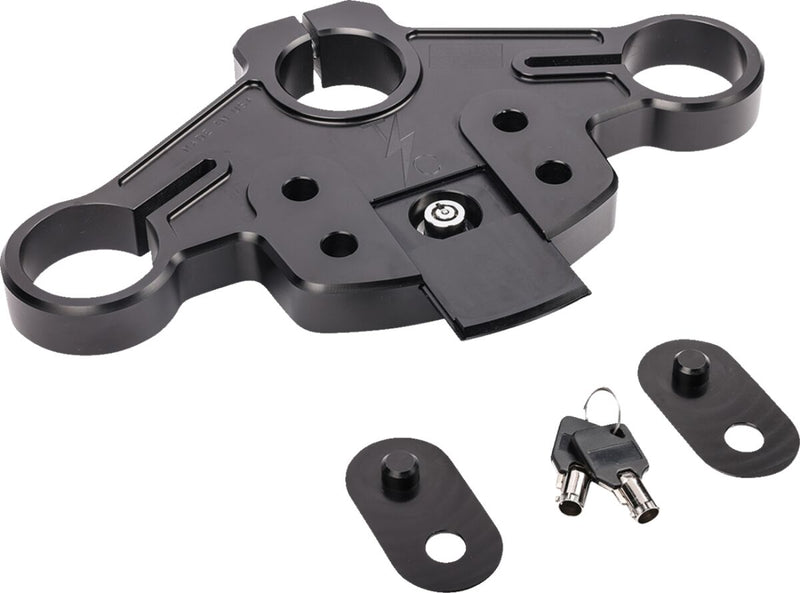 Thrashin Supply Co. Top Triple Tree In Black For 2014-2023 Road Glide Models
