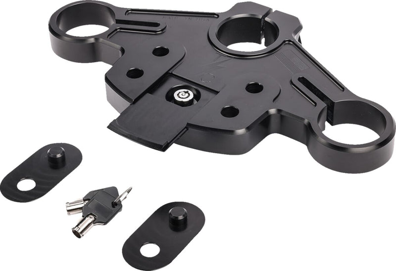 Thrashin Supply Co. Top Triple Tree In Black For 2014-2023 Road Glide Models