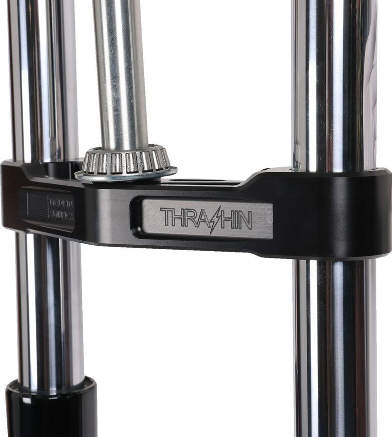 Thrashin Supply Co. Top Tree for 2024-2025 Harley-Davidson FLTRX 1923 ABS Triple Tree Black 6061-T6 Aluminium #TSC-2921-1