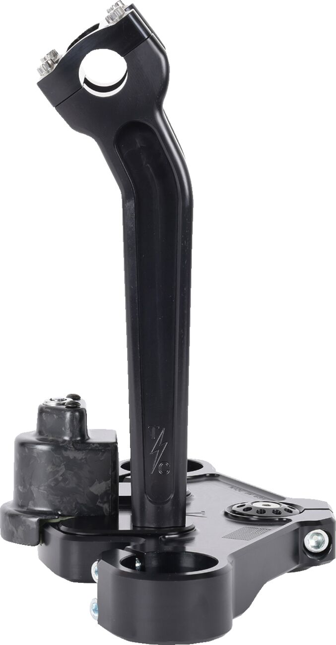 Thrashin Supply Co. Top Tree for 2024-2025 Harley-Davidson FLTRX 1923 ABS Triple Tree Black 6061-T6 Aluminium #TSC-2921-1