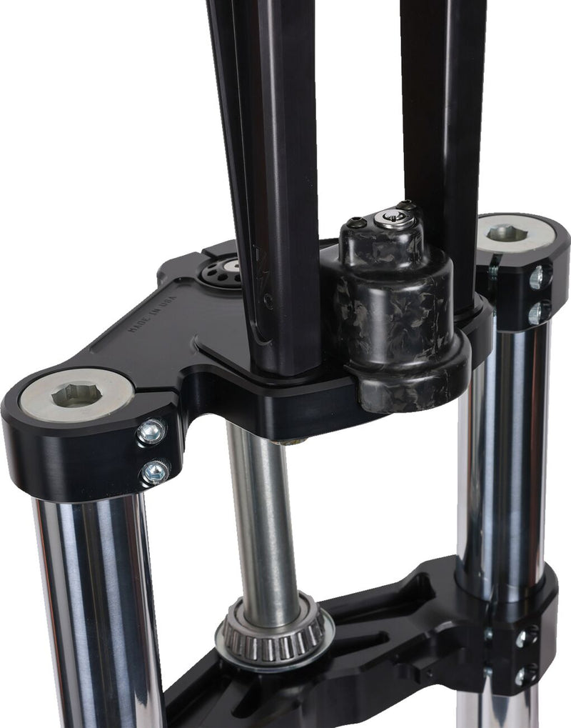 Thrashin Supply Co. Top Tree for 2024-2025 Harley-Davidson FLTRX 1923 ABS Triple Tree Black 6061-T6 Aluminium #TSC-2921-1